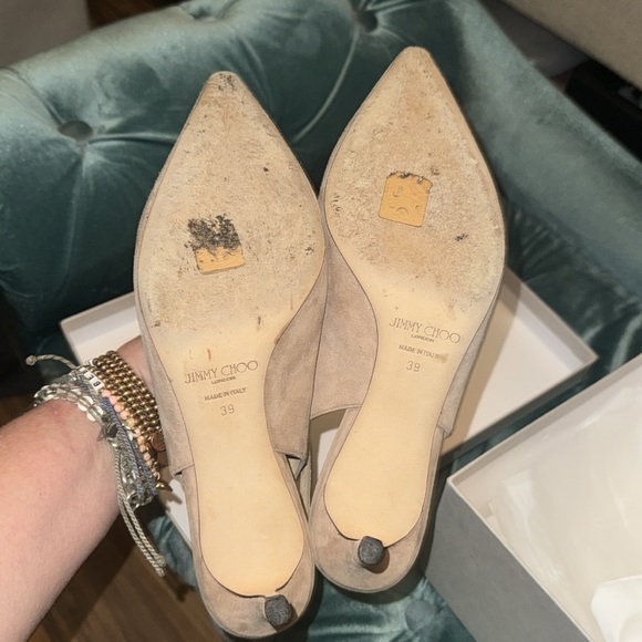 Jimmy Choo Erin style low high heels - Picture 6 of 7